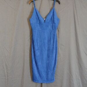 Lulu's Blue Midi Dress